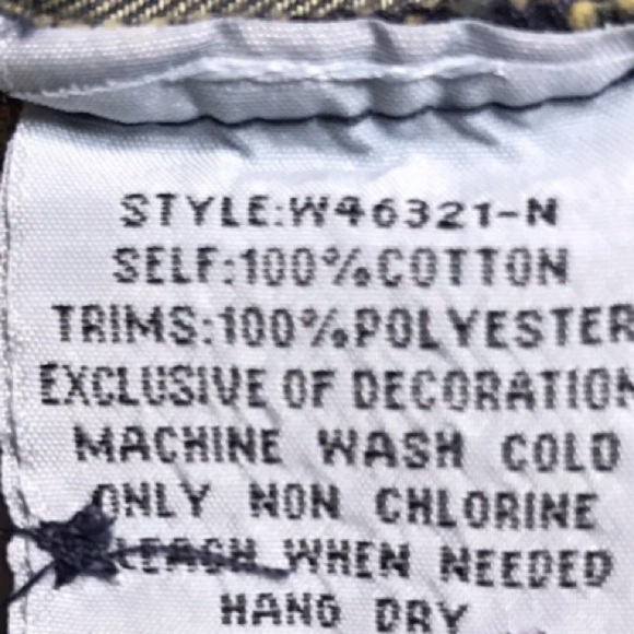 Johnny Was HEAVILY EMBROIDERED DEMIN SHIRT/JACKET UMOYA NWT - Picture 15 of 15